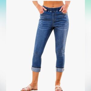 Women's Blue‎ Jeans Capris